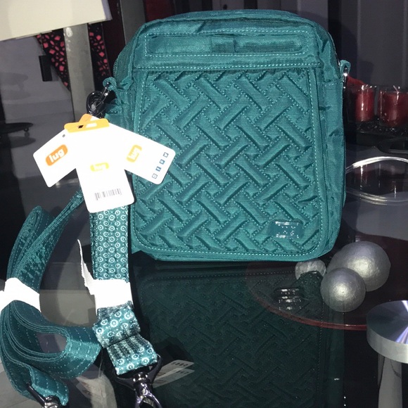 lug crossbody flapper